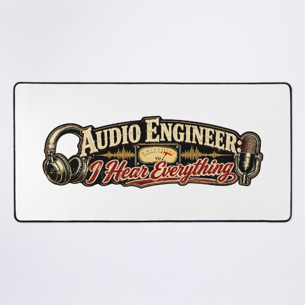 Item preview, Audio Engineer I Hear Everything - Vintage Sound Tech designed and sold by graphic-genie.