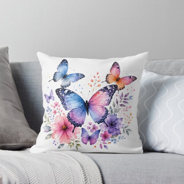 Item preview, Watercolor Butterfly Garden designed and sold by trendspatterns.