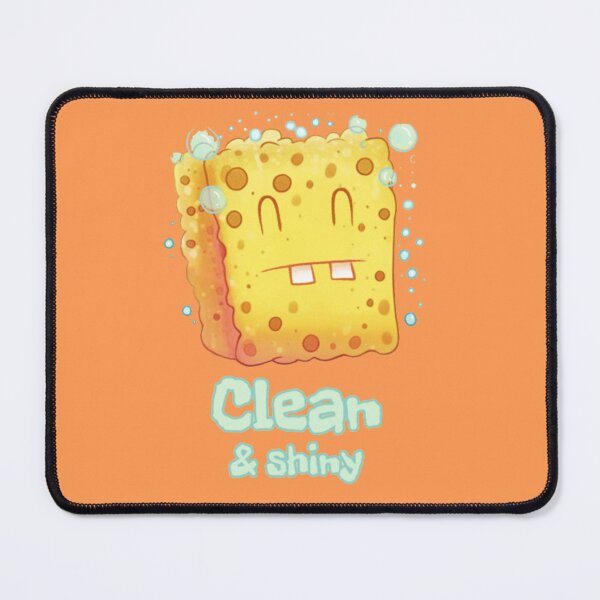Item preview, Clean & Shiny - Cute Kawaii Bath Sponge with Bubbles Graphic designed and sold by GenZFashion000.