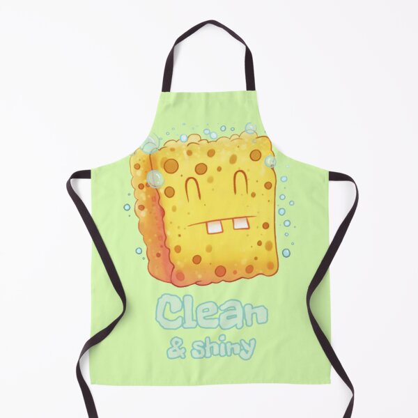 Item preview, Clean & Shiny - Cute Kawaii Bath Sponge with Bubbles Graphic designed and sold by GenZFashion000.