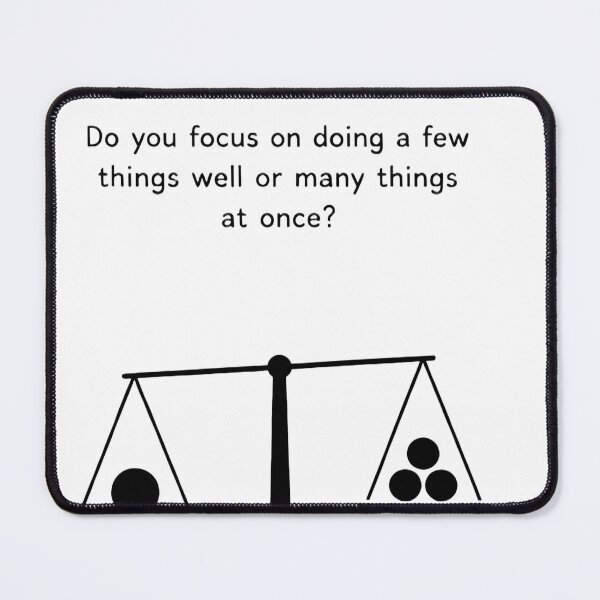 Item preview, EUALITY VS QUANTITY designed and sold by ImprintMindLab.