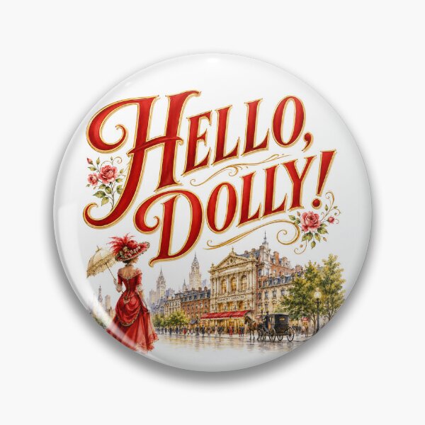 Item preview, Hello Dolly! the Musical - Dolly Gallagher Levi designed and sold by Lyric Vault - Rock on.