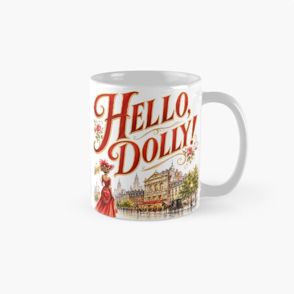 Item preview, Hello Dolly! the Musical - Dolly Gallagher Levi designed and sold by Lyric Vault - Rock on.