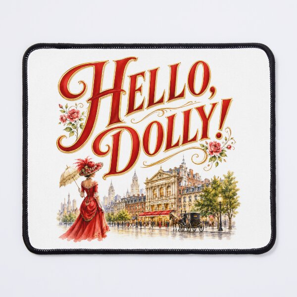 Item preview, Hello Dolly! the Musical - Dolly Gallagher Levi designed and sold by Lyric Vault - Rock on.