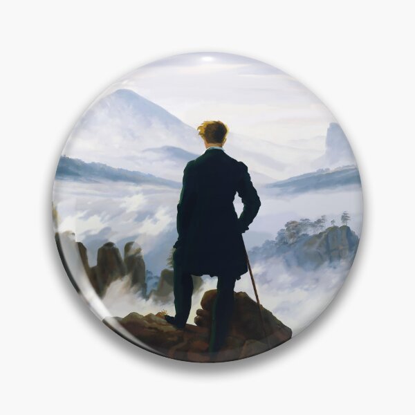 Item preview, Wanderer above the Sea of Fog, Caspar David Friedrich designed and sold by KeyOfArt2026.