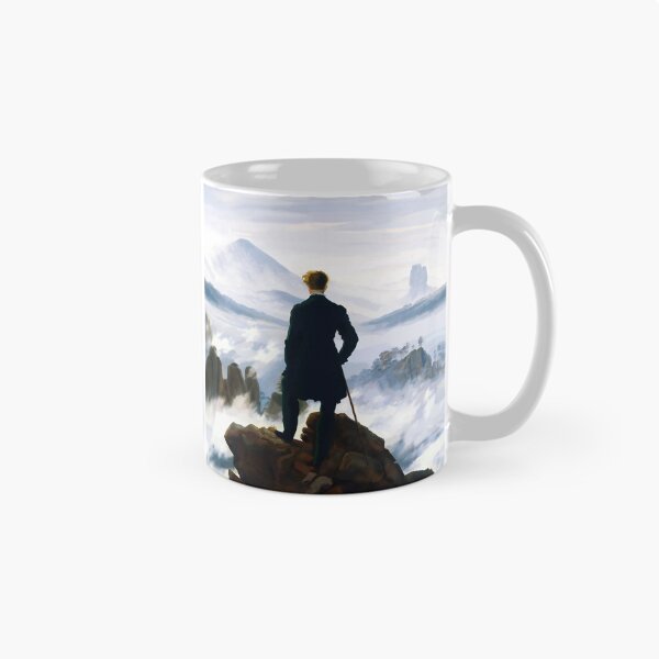 Item preview, Wanderer above the Sea of Fog, Caspar David Friedrich designed and sold by KeyOfArt2026.