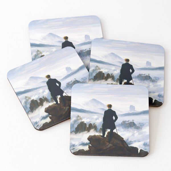 Item preview, Wanderer above the Sea of Fog, Caspar David Friedrich designed and sold by KeyOfArt2026.