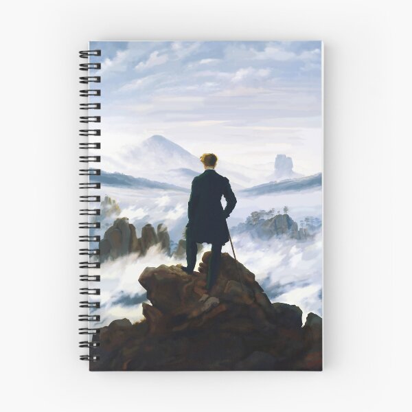 Item preview, Wanderer above the Sea of Fog, Caspar David Friedrich designed and sold by KeyOfArt2026.