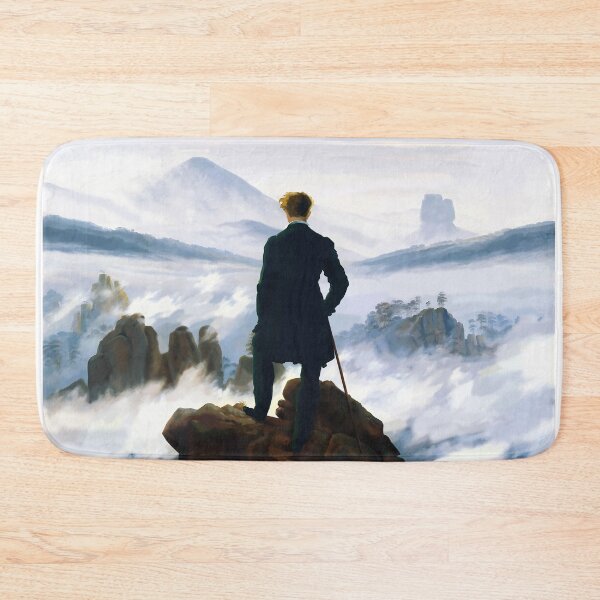Item preview, Wanderer above the Sea of Fog, Caspar David Friedrich designed and sold by KeyOfArt2026.