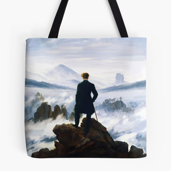 Item preview, Wanderer above the Sea of Fog, Caspar David Friedrich designed and sold by KeyOfArt2026.