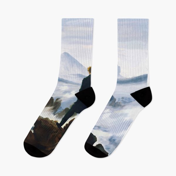 Item preview, Wanderer above the Sea of Fog, Caspar David Friedrich designed and sold by KeyOfArt2026.