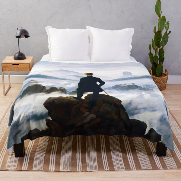 Item preview, Wanderer above the Sea of Fog, Caspar David Friedrich designed and sold by KeyOfArt2026.