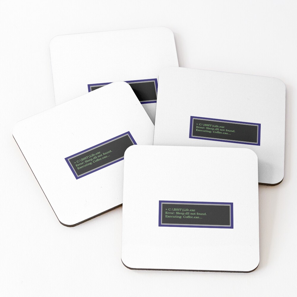 Item preview, Coasters (Set of 4) designed and sold by GraphissTech.