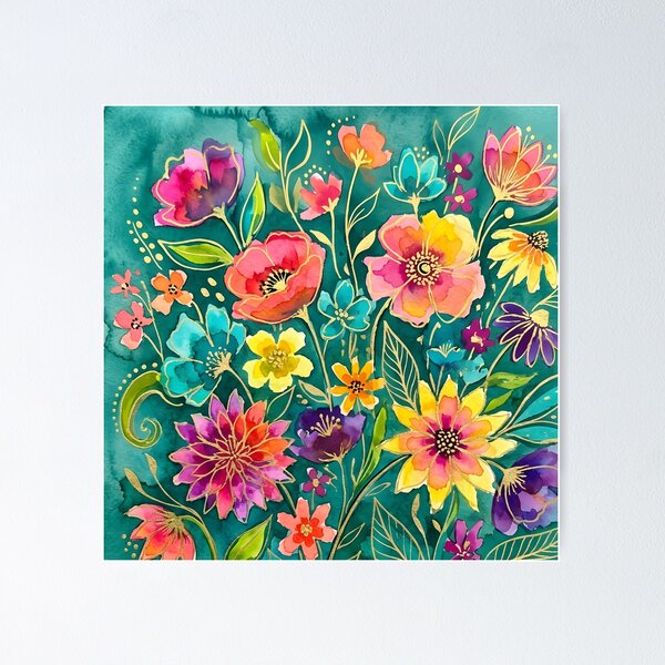 Item preview, Modern Bright Flower  designed and sold by GraphicsClub.