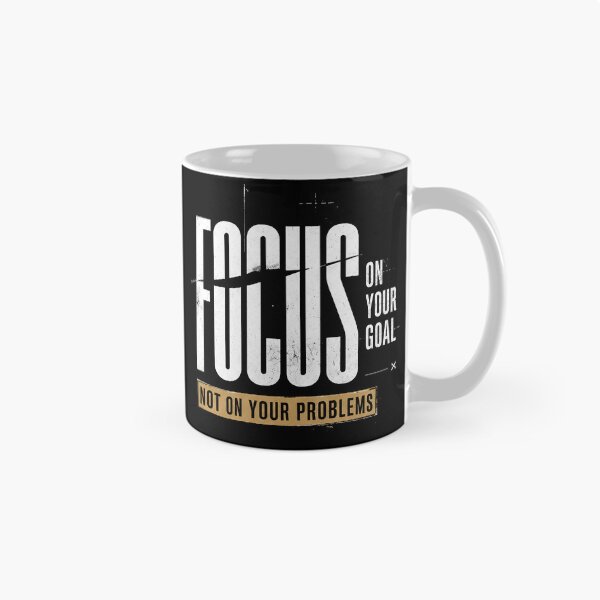 Item preview, Focus On Your Goal Motivational Quote T-Shirt | Gym Fitness  designed and sold by Moanx Store.