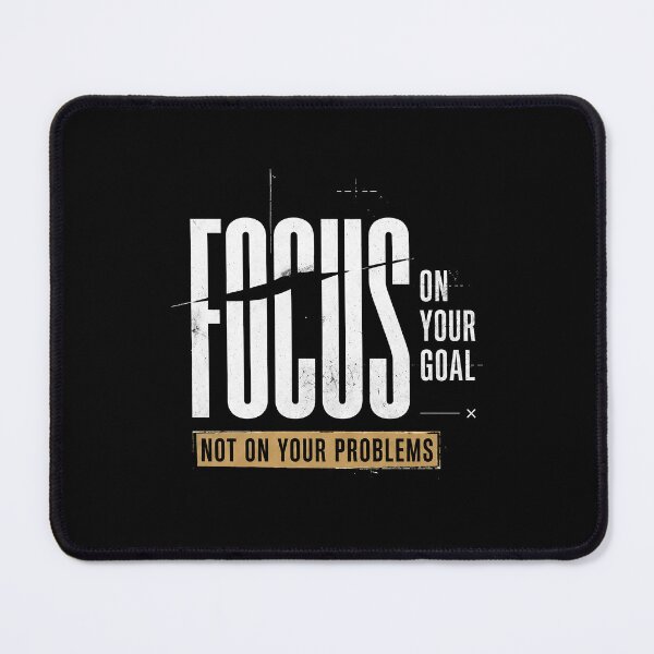 Item preview, Focus On Your Goal Motivational Quote T-Shirt | Gym Fitness designed and sold by Moanx Store.