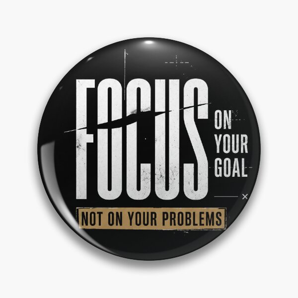 Item preview, Focus On Your Goal Motivational Quote T-Shirt | Gym Fitness  designed and sold by Moanx Store.