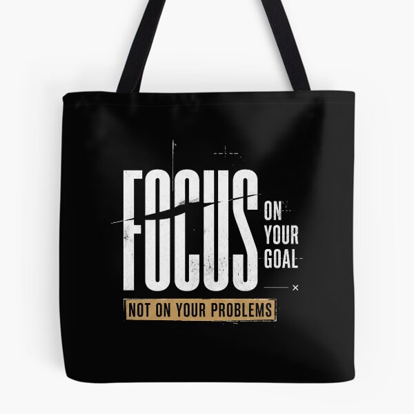 Item preview, Focus On Your Goal Motivational Quote T-Shirt | Gym Fitness  designed and sold by Moanx Store.