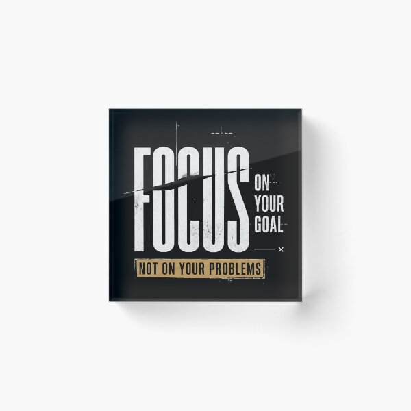 Item preview, Focus On Your Goal Motivational Quote T-Shirt | Gym Fitness  designed and sold by Moanx Store.