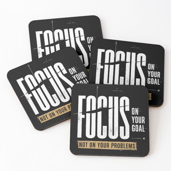 Item preview, Focus On Your Goal Motivational Quote T-Shirt | Gym Fitness  designed and sold by Moanx Store.