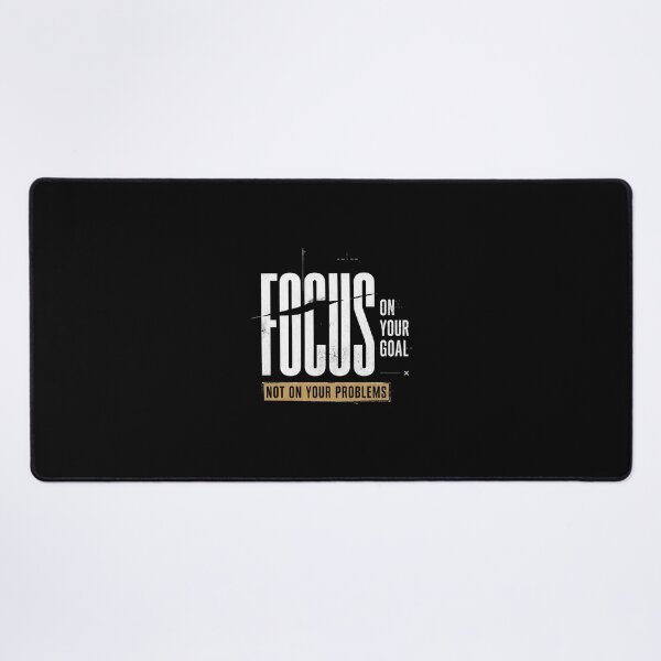 Item preview, Focus On Your Goal Motivational Quote T-Shirt | Gym Fitness designed and sold by Moanx Store.