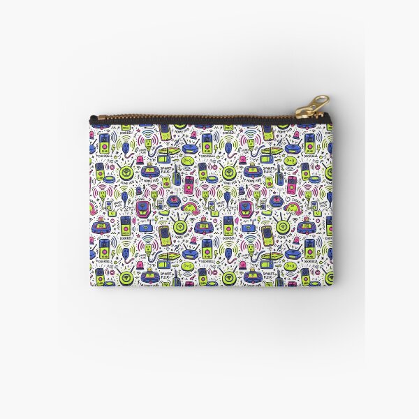 Item preview, Smart Home Gadgets Tech Seamless Pattern Retro Tech designed and sold by SplashTastic.
