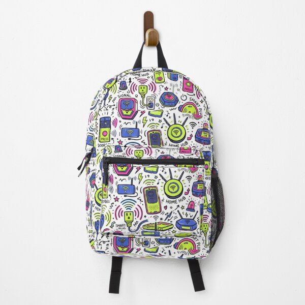 Item preview, Smart Home Gadgets Tech Seamless Pattern Retro Tech designed and sold by SplashTastic.