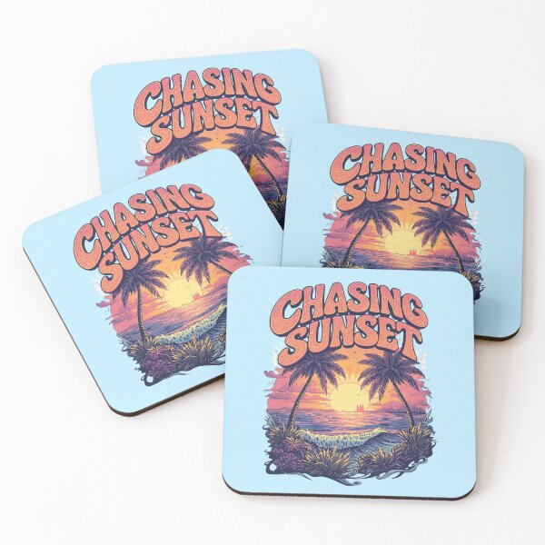 Item preview, Chasing Sunset Tropical Wave Mirage designed and sold by Skyrocketz.