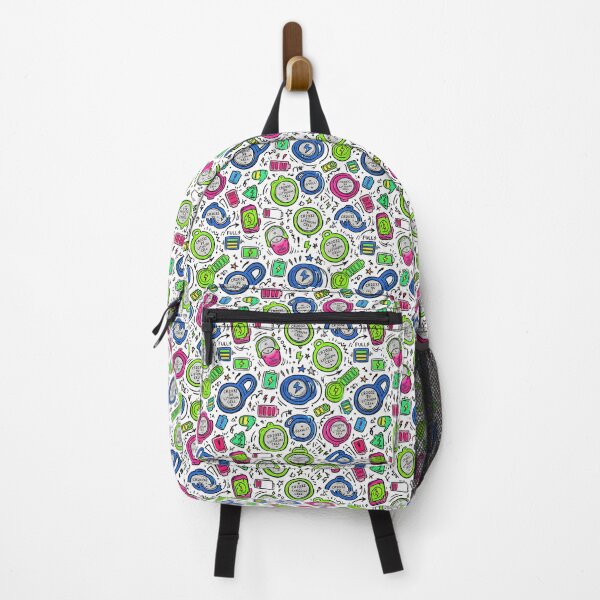 Item preview, Coin Cell Lithium Battery Tech Seamless Pattern Retro Tech designed and sold by SplashTastic.