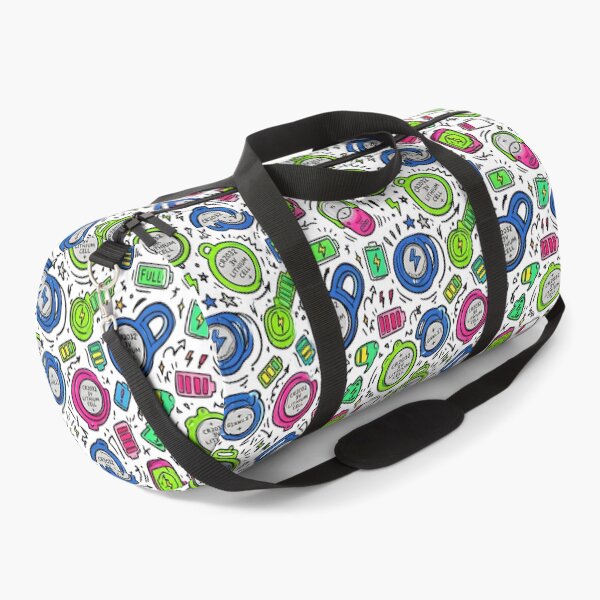 Item preview, Coin Cell Lithium Battery Tech Seamless Pattern Retro Tech designed and sold by SplashTastic.