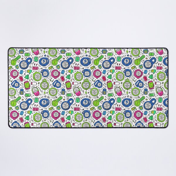 Item preview, Coin Cell Lithium Battery Tech Seamless Pattern Retro Tech designed and sold by SplashTastic.