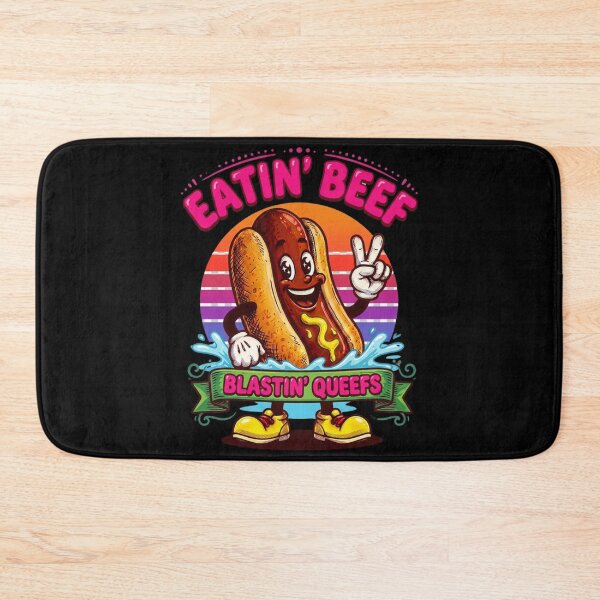 Artikelvorschau, Eatin Beef Blastin Queefs entworfen und verkauft von Positive&FunnyThings.