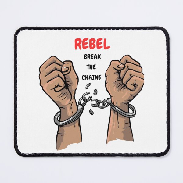 Item preview, Rebel Freedom Broken Chains Aesthetic Art designed and sold by Mittal-Designs.