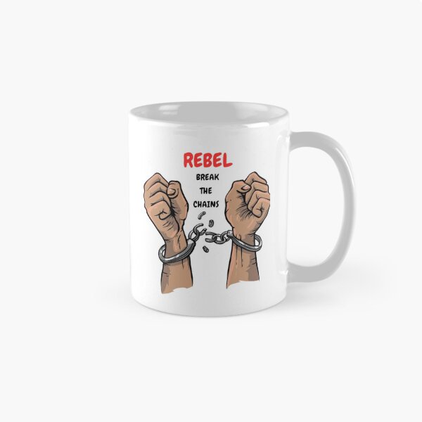 Item preview, Rebel Freedom Broken Chains Aesthetic Art designed and sold by Mittal-Designs.