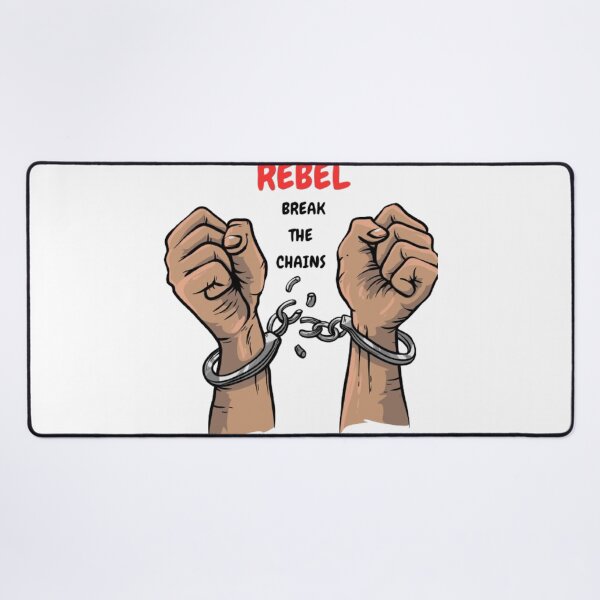 Item preview, Rebel Freedom Broken Chains Aesthetic Art designed and sold by Mittal-Designs.
