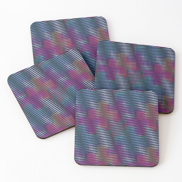 Item preview, Fuzzy Plusses - Jewel Variant (pattern) designed and sold by Cathedral of Curiosity.