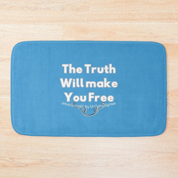 Item preview, The Truth will Make You Free - Inspiring Motivational Minimalism Products designed and sold by UnifyingSyntax.