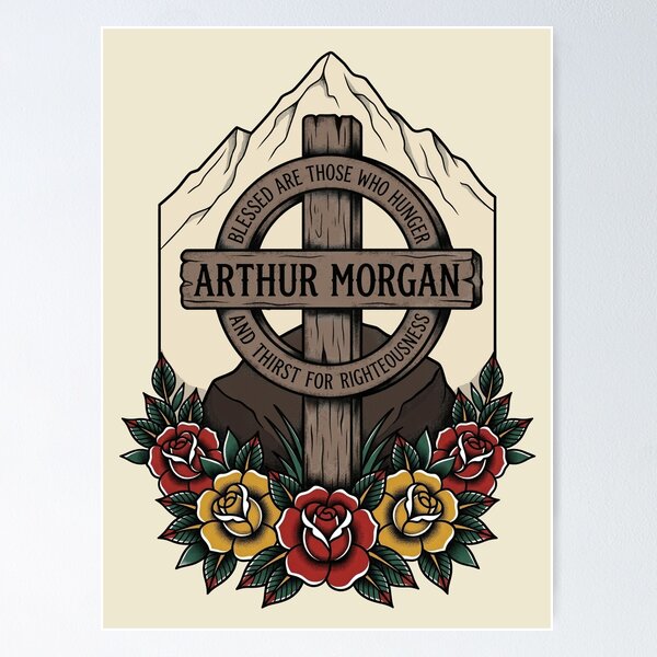 Item preview, Arthur Traditional Tattoo Tribute designed and sold by Fictional Ink Society.