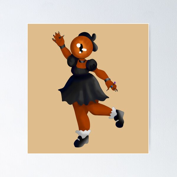 Item preview, Orange Gothic Puppet Girl designed and sold by Strayplaym.