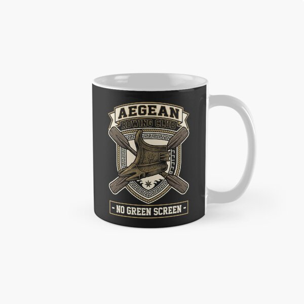 Item preview, Aegean Rowing Club Ancient Trireme Ram Rowing designed and sold by SplashTastic.