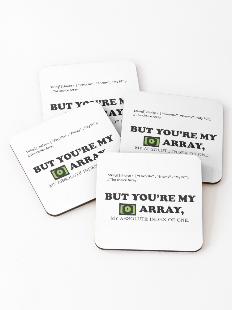 Thumbnail 1 of 5, Coasters (Set of 4), Arraylover designed and sold by GraphissTech.