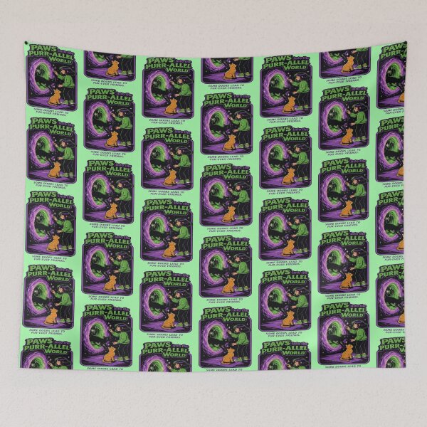 Item preview, Retro Cat Portal T-Shirt designed and sold by My-Hoodies.