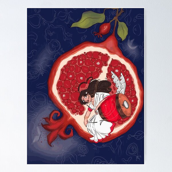 Item preview, Pomegranate Drum Spirit designed and sold by HannoKestner.
