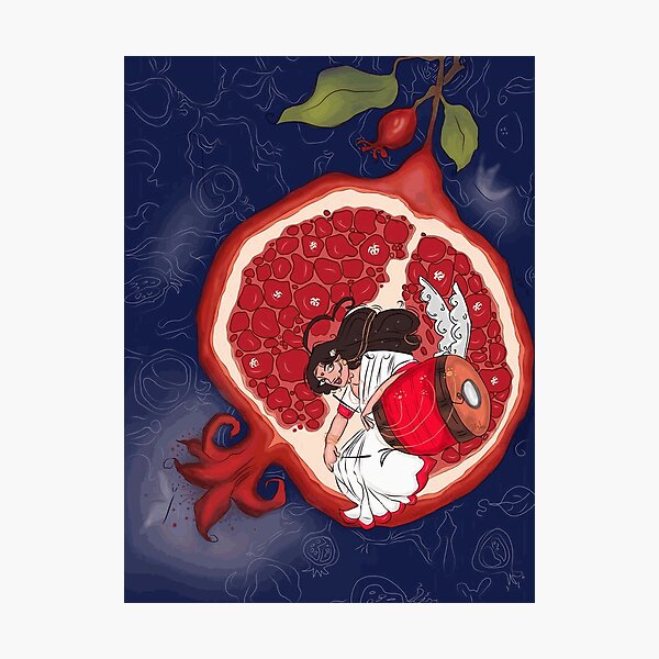 Item preview, Pomegranate Drum Spirit designed and sold by HannoKestner.
