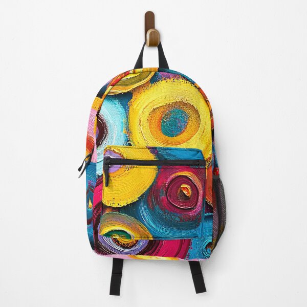 Item preview, Modern Contemporary Dancing Circles Abstract In Bold Colors  designed and sold by DEC02.