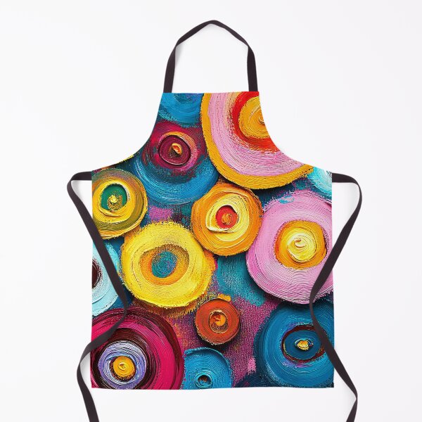 Item preview, Modern Contemporary Dancing Circles Abstract In Bold Colors  designed and sold by DEC02.