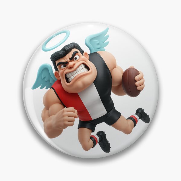 Item preview, St. Kilda Saints AFL VFL Logo Mascot Classic Vintage Design designed and sold by Luke Foran Sports Art.