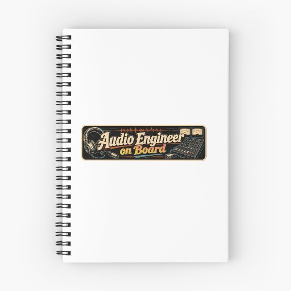 Item preview, Audio Engineer On Board - Vintage Sound Tech Bumper Sticker designed and sold by graphic-genie.