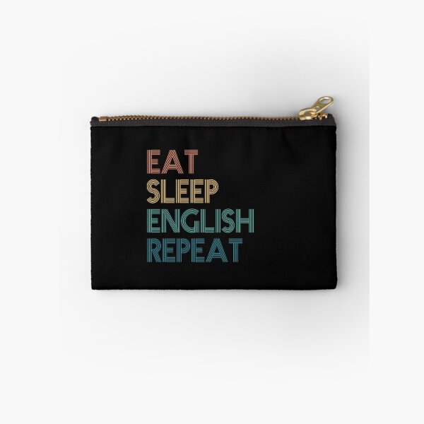 Artikelvorschau, Eat Sleep English Repeat – Geschenk für Englisch-Fans entworfen und verkauft von kindxinn.