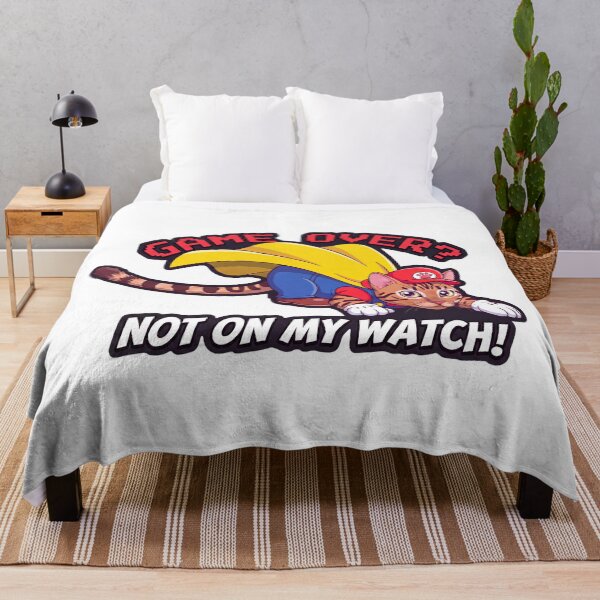 Item preview, Super Hero Gamer Cat - Game Over Not On My Watch designed and sold by FrikiQuotes4U.